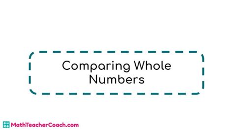 Image result for Comparing Wholw Numbers Rule