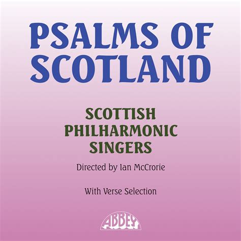 ‎Psalms of Scotland (With Verse Selection) - Album by Scottish ...