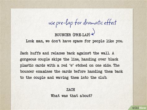 Image result for Pre Lap Voice Over Script