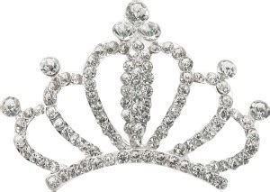 PALAY Mini Crown Princess Tiara Comb Crystal Rhinestone Comb Flower ...