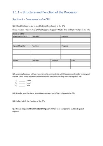 OCR a Level Computer Science Paper 1 的图像结果