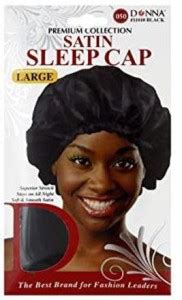 Donna Collection Satin Sleep Cap, Black - Price in India, Buy Donna ...
