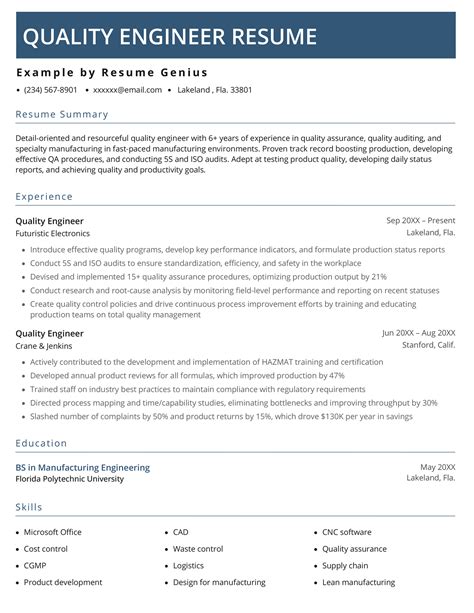 16 Engineering Resume Examples & Writing Guide for 2026