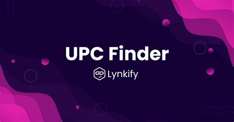 UPC Finder by Lynkify - Instantly Find Your Music's Album & Release Codes