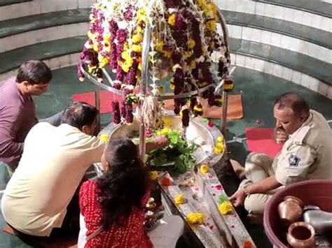 As soon as the holy month of Shravan begins, devotees reach the temple ...