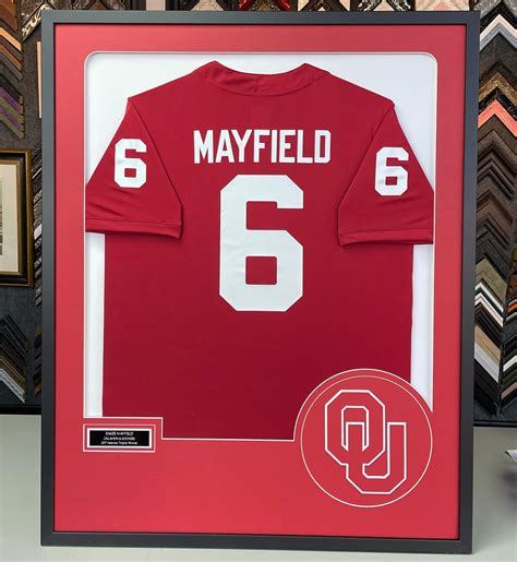 Baker Mayfield | Oklahoma Sooners Framed Jersey – 5280 Custom Framing
