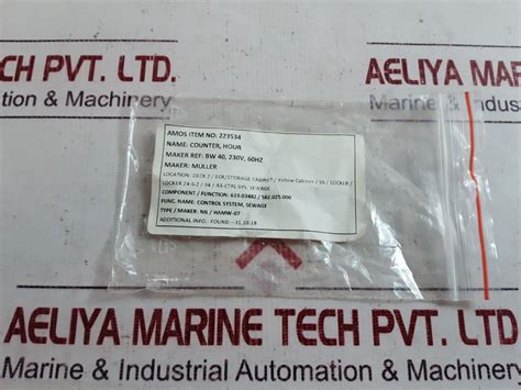 Hobbs Quartz 85094 Hour Meter – Aeliya Marine Tech