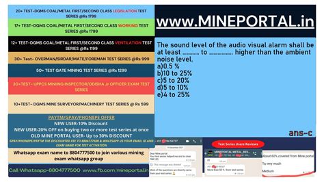 PART-X DAILY MINING QUESTION BANK | Mine Portal - India's No.1 Mining ...
