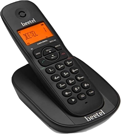 Beetel X73N Cordless 2.4Ghz Cordless Landline Phone with Caller ID ...