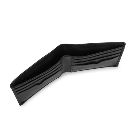 Men's Black Brand Logo Bi-Fold Wallet – Levis India Store