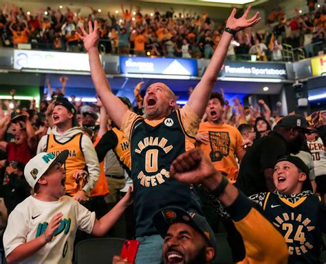 Watch Pacers fans go crazy at NBA Finals watch party after Tyrese ...