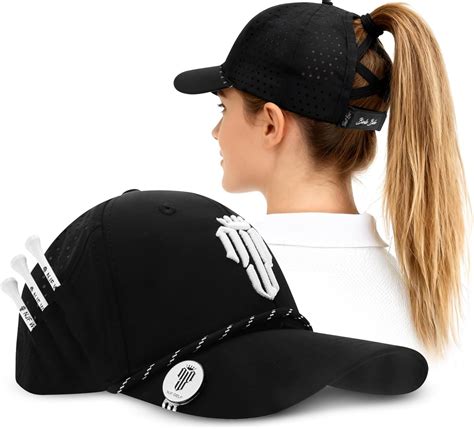 Adjustable Golf Cap for Women – Breathable Ladies Golf Hats for Women ...