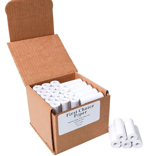 50 Coreless Thermal Paper Rolls for Poynt Smart Payment Terminal ...