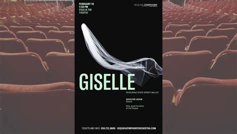 Gisele featuring State Street Ballet presented by Sequoia Symphony ...