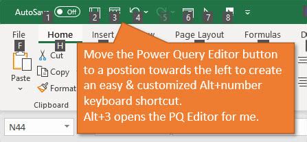 Image result for Power Query Editor Quick Rearrange