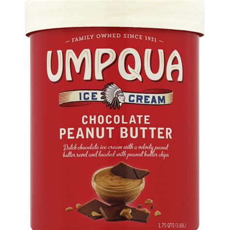 Umpqua Ice Cream, Chocolate Peanut Butter (1.75 qt) Delivery or Pickup ...