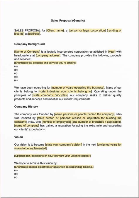 Image result for Sales Proposal Examples