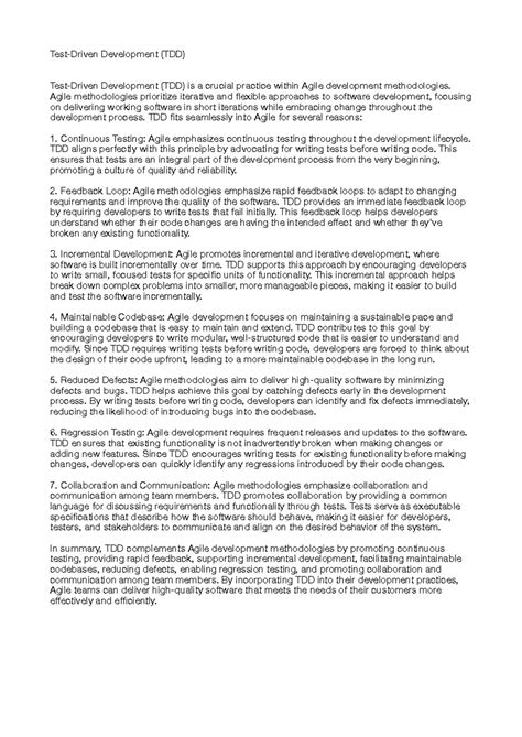 Agile - Agile methodologies prioritize iterative and flexible ...