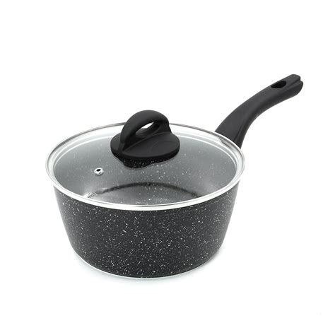 Buy Blackmoor Uk Granite Sauce Pan 20Cm|Black Coloured|British Design ...