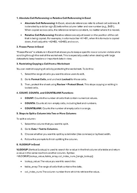 Excel-Power BI - notes - Absolute Cell Referencing vs Relative Cell ...