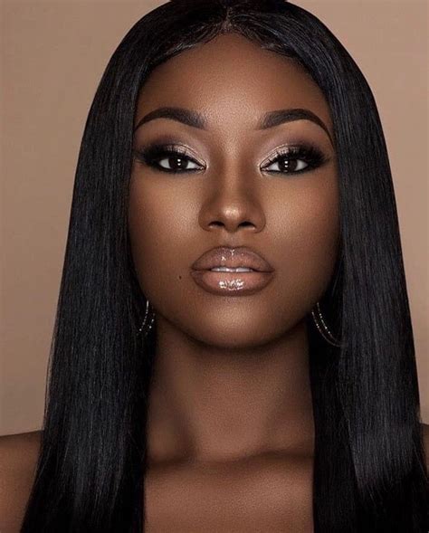 makeup with dark skin