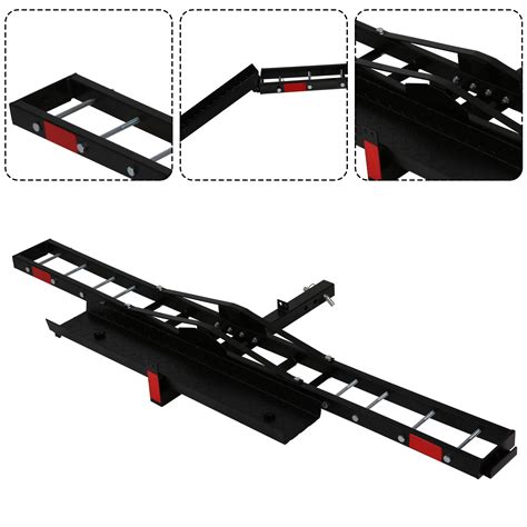 Buy Motorcycle Rack Motorcycle Scooter Carrier Hauler Hitch Mount Rack ...