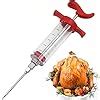 Buy Divik BBQ Meat Syringe Marinade Injector with Stainless Steel ...