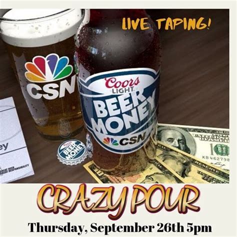 NBC sports Beer Money is coming to Crazy Pour, Crazypour Sports Bar OTB ...