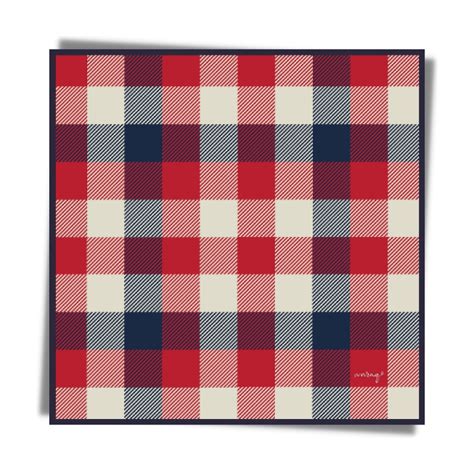 Nautical Plaid Scarf – WARAQ INDIA