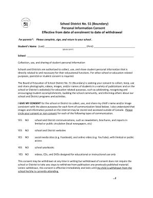 Fillable Online Personal Information Consent Fax Email Print - pdfFiller