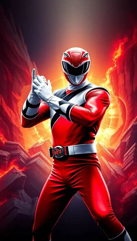 Red Black Power Ranger Image - Free AI Generator | Makepix