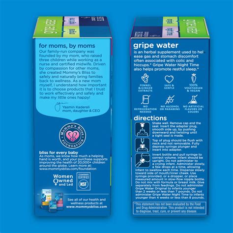 Gripe Water Day & Night Time Combo Pack – Mommy's Bliss