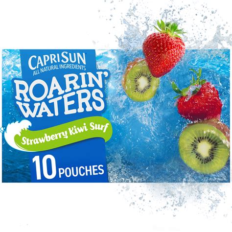Buy Capri Sun Roarin' Waters Strawberry Kiwi Surf Flavored Water Kids ...