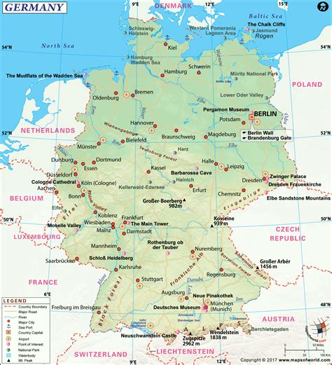 Image result for Map of Germany