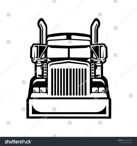1,894 Semi Truck Front Stock Vectors, Images & Vector Art | Shutterstock