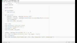 Image result for Python Tkinter Countdown Timer