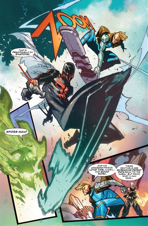 Spider-Man 2099: Exodus #5 | Art by Kim Jacinto & Jay David Ramos ...