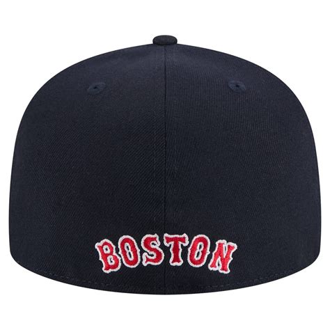 New Era Boston Red Sox MLB Boston Sox Overlap 59FIFTY Fitted Hat | Belk