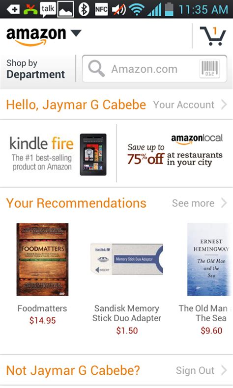 Image result for Amazon iOS/Android B