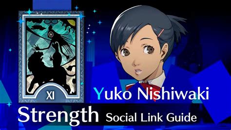 Persona 3 Reload - Yuko Nishiwaki Strength Social Link Guide