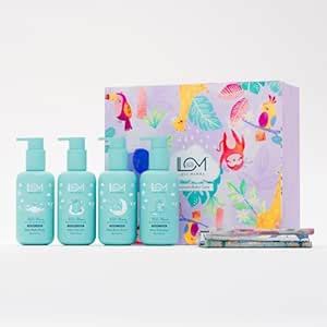 LOVE MOMMA 4 Bottles + Napkins Gift Hamper for Baby Skin Care (Baby ...