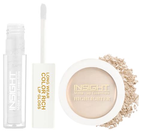 Buy Insight Cosmetics Glitter Makeup Highlighter, 3.5 gm&INSIGHT Long ...