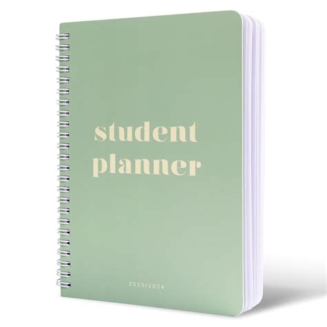 Cute Sage Green Student Planner For The 2023-2024 School Year - The ...