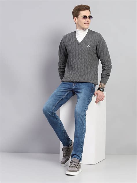 Buy Woolen Sweaters For Men - Gents Pure Woolen Sweater - Monte Carlo