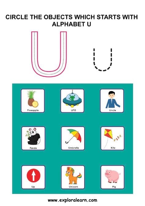 Alphabet Objects A to Z