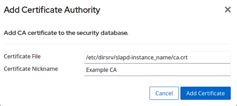 9.3. Managing the NSS Database Used by Directory Server ...