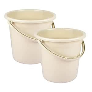 Kuber Industries Bucket | Plastic Bucket for Bathroom | Strong Bathroom ...
