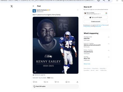 Kenny Easley Cause of Death: How Did Seattle Seahawks Legend Die? What ...