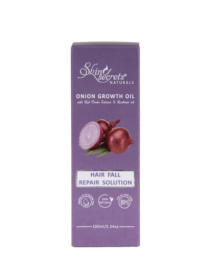 Onion Hair Oil| 100% natural, Mineral & Silicone Free – Skin Secrets India