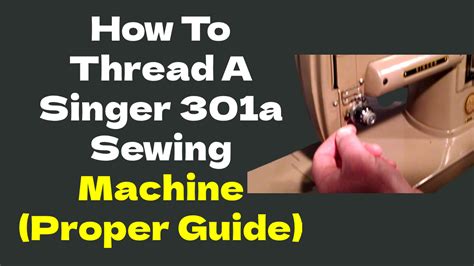Image result for How to Thread a Singer 301A Singer Sewing Machine